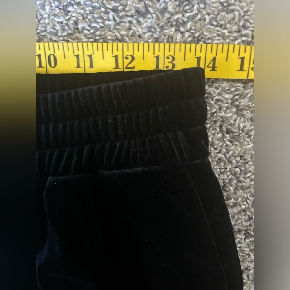 Drew NWT velvet wide leg pull on pants with floral embroidery size small - Picture 8 of 10